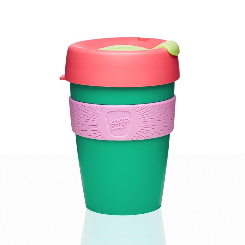 Australia KeepCup portable mugs │ Adventure Series (M) Ariel child - แก้วมัค/แก้วกาแฟ - พลาสติก สีเขียว