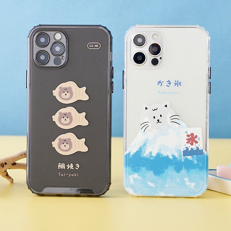 CO.ME Planet Mengmeng Dim Sum Series Matte Shockproof iPhone Case - Phone Cases - Plastic Transparent