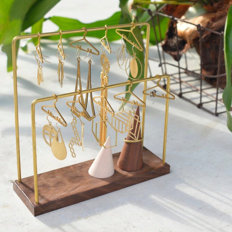 - hanger -  brass type - Storage - Other Metals Gold