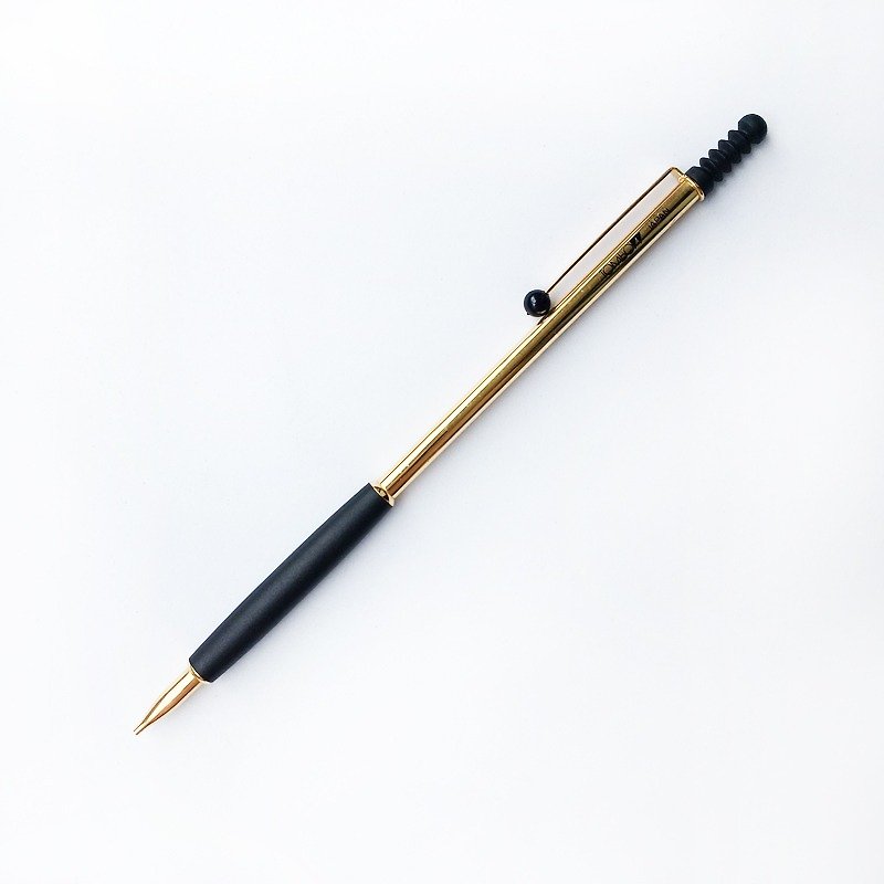 TOMBOW ZOOM707 蜻蜓牌淑女自動鉛筆 | 紅點設計 限定金 - 鉛筆/自動鉛筆 - 其他材質 金色