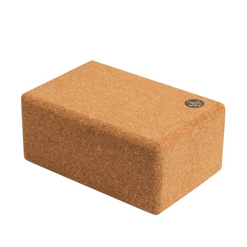MANDUKA 臺灣經銷 【Manduka】Cork block 軟木瑜珈磚 - 80D