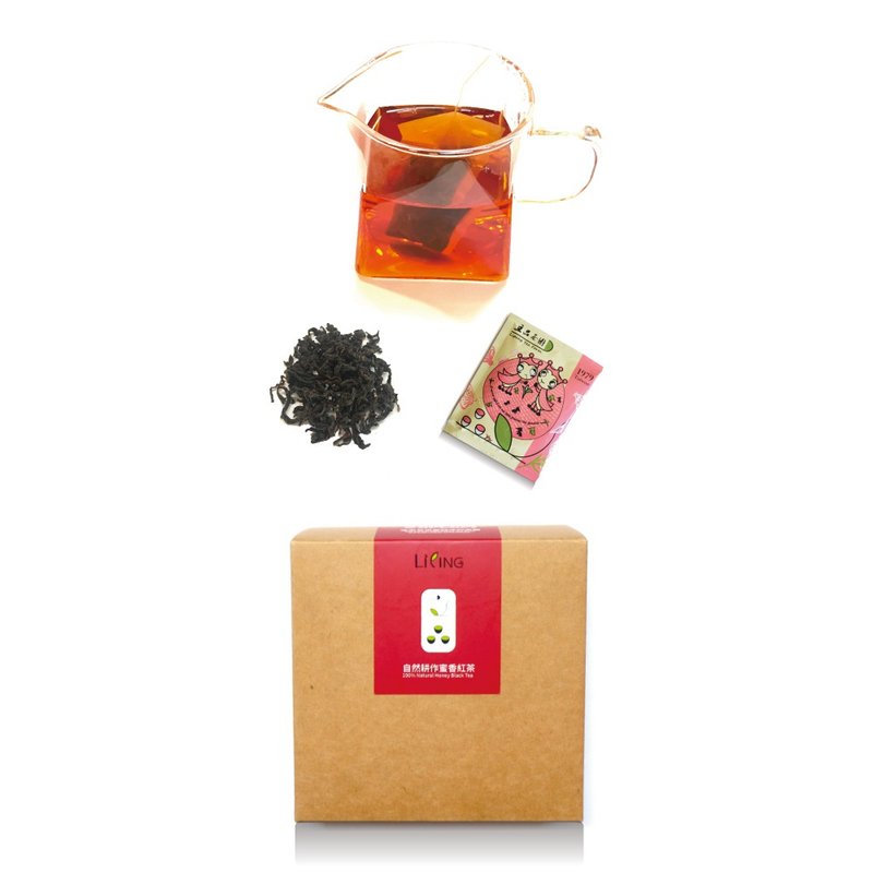 Pesticide-free honey fragrant black tea 8 tea bags, peace of mind shipping SOP - Tea - Paper Red