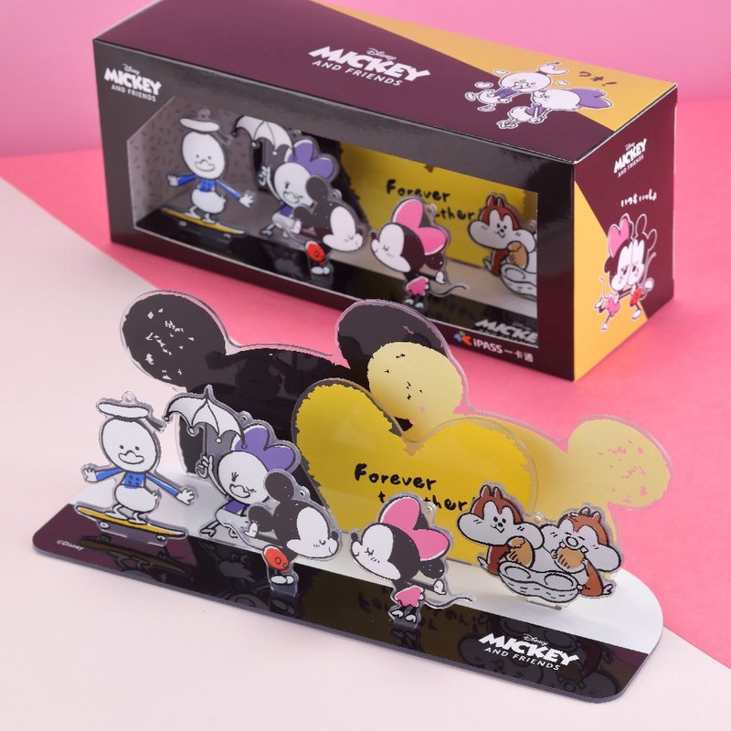 Disney一卡通 / Mickey and Friends - 造型悠遊卡/交通卡 - 塑膠 黃色