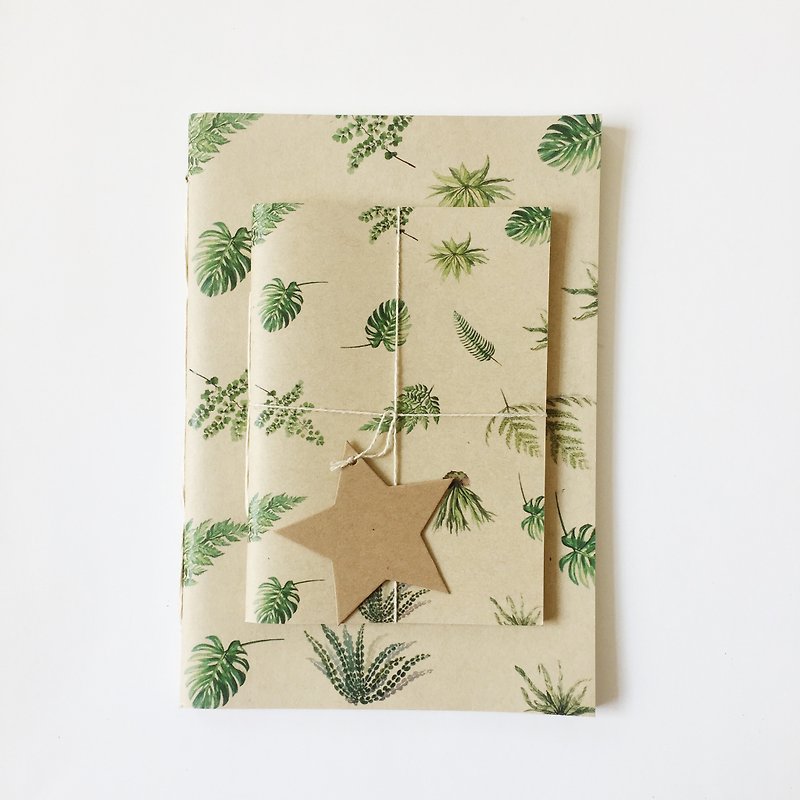Set of A5+A6 Botaniacal Notebook - Notebooks & Journals - Paper Green
