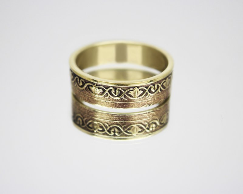 Algeria Coin Ring 50 centimes 1964 coin rings for men coin rings for women - 戒指 - 其他金屬 