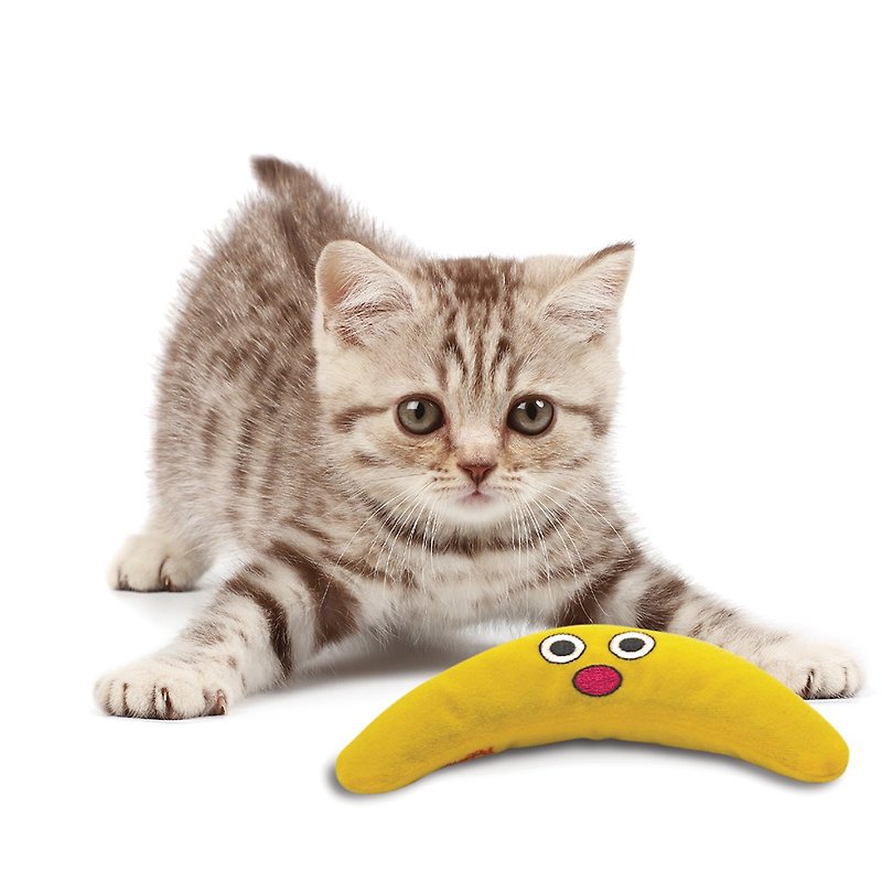 貓草玩具 魔力黃香蕉 - 貓跳台/貓抓板 - 其他材質 