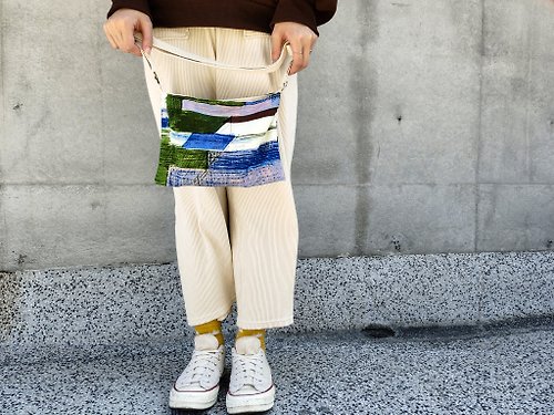 El-Rophé handmade 海平面-日本設計師布料單肩包/斜背包-設計師系列