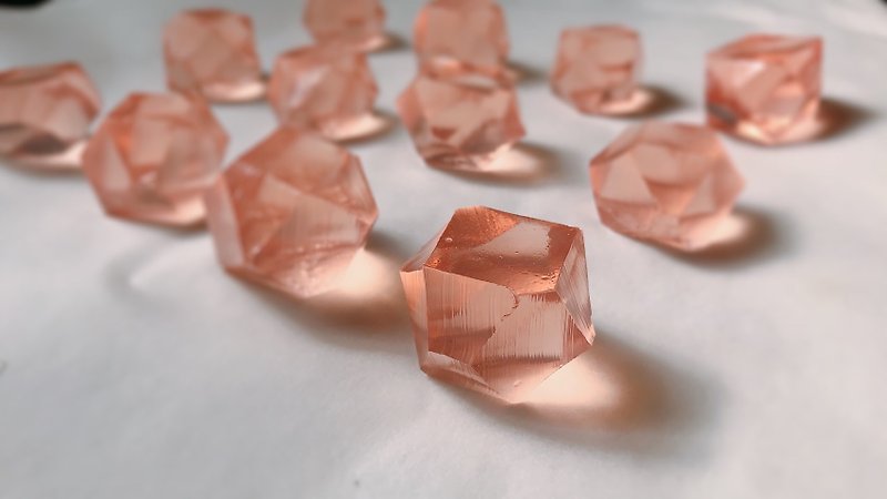 [Birthday Gift] Meteorite Amber Sugar Gift Box/Rose Wine - Cake & Desserts - Fresh Ingredients Pink