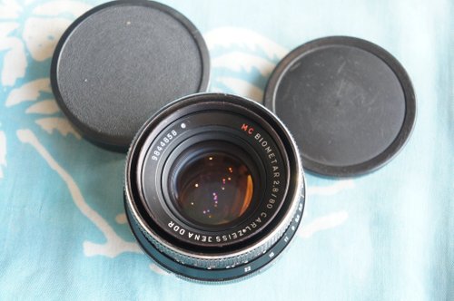 Carl Zeiss Jena MC BIOMETAR 80mm F2.8 中判レンズ PENTACON