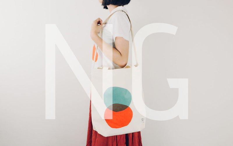 INNER | round intersection portable shoulder bag Peibu zone ※ ※ NG - Messenger Bags & Sling Bags - Cotton & Hemp 