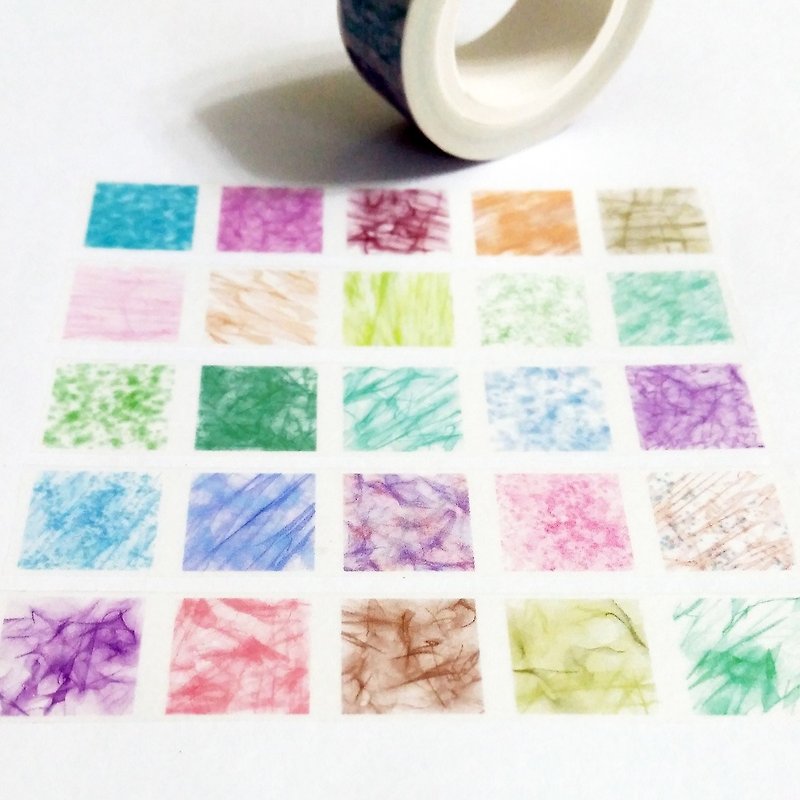 Sample Washi Tape Hualien Marble Tiles - Washi Tape - Paper 