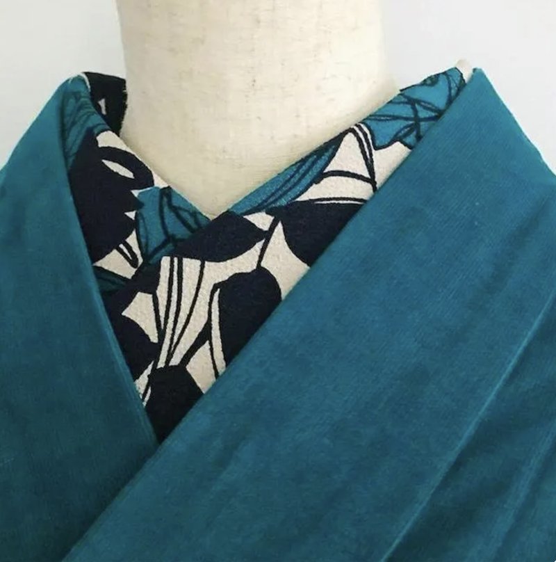 【半襟】日式和服半襟  襦袢裝飾領 Han-eri 和服替換領 95×15cm - 女上衣/長袖上衣 - 聚酯纖維 白色