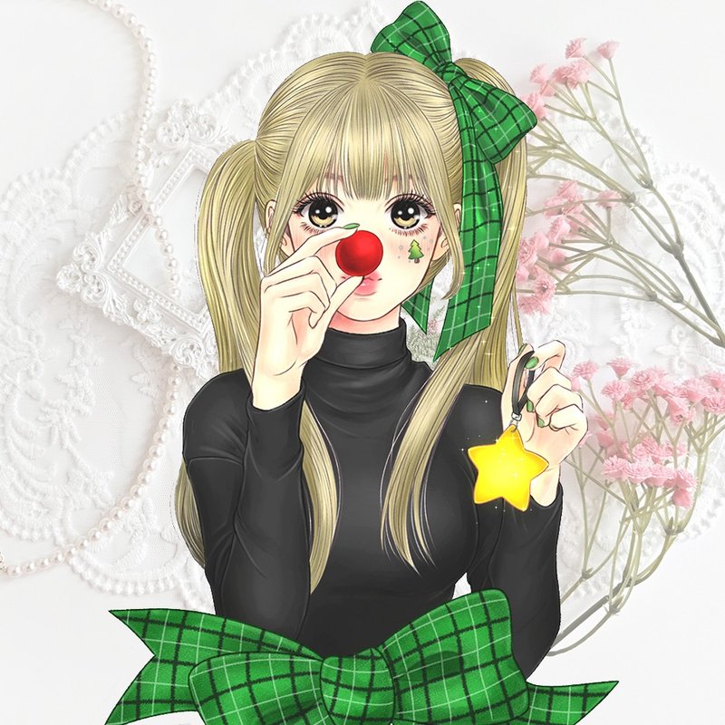 Natalie sticker - 貼紙 - 紙 