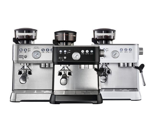 Solis】Grind & Infuse Perfetta 家庭用半自動エスプレッソマシン（3色