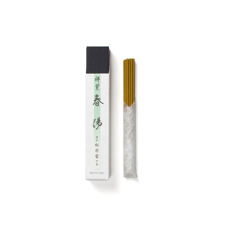 Japanese Shoeido premium incense sticks[Chunyang] Shunyou / Beckoning Spring - Fragrances - Concentrate & Extracts 