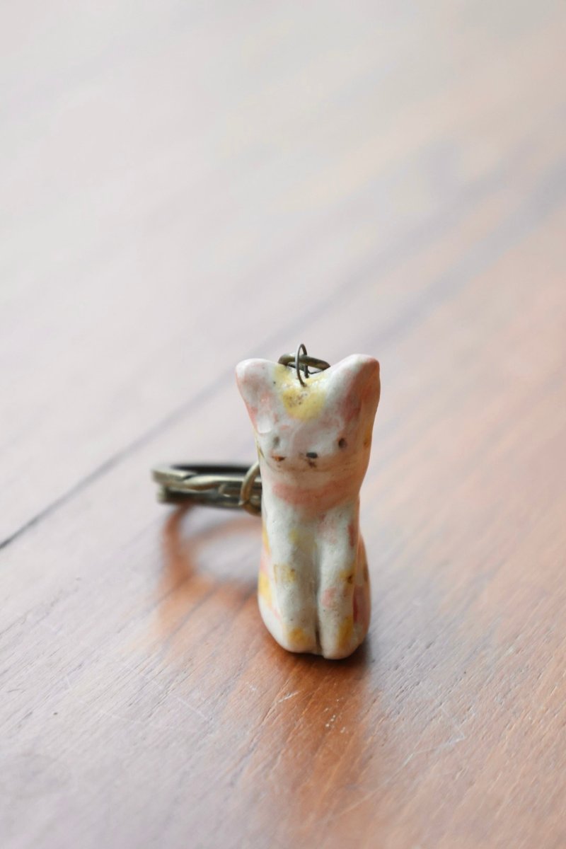 Handmade Koala Clay Necklace / Incense Holder Necklace - Necklaces - Pottery Pink