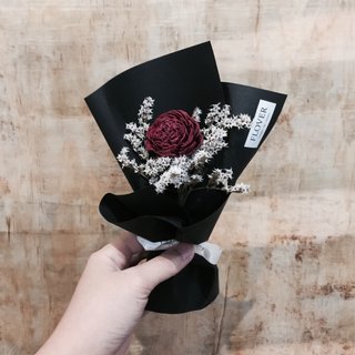 Flover Fulla design &amp;quot;Snow Rose&amp;quot; mini-dried bouquet