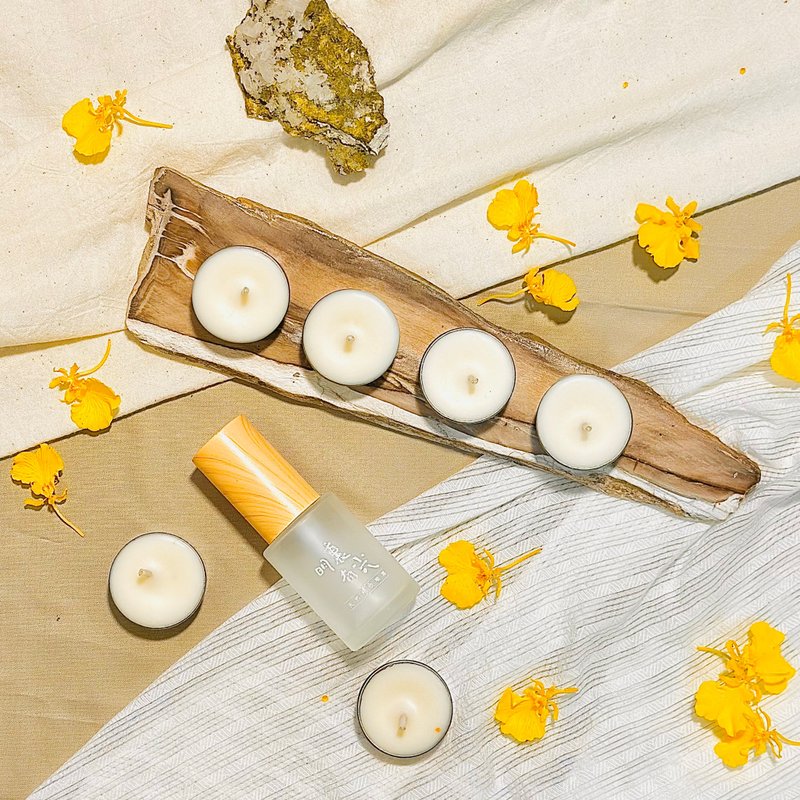 [Safety Set] 2024 Annual Plan Candle・Clear Summer & Natural Essential Oil Spray・Clear Photo - Candles & Candle Holders - Essential Oils 