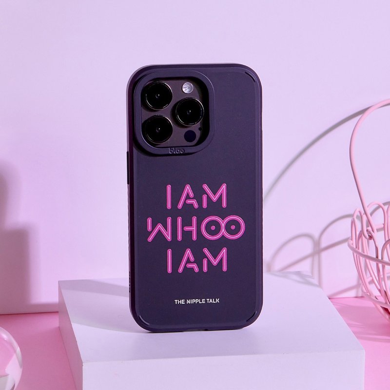 妮波自由式I am who I am峽谷強悍MagSafe iPhone手機殼 - 手機殼/手機套 - 矽膠 卡其色