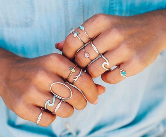 Vsco on sale girl rings