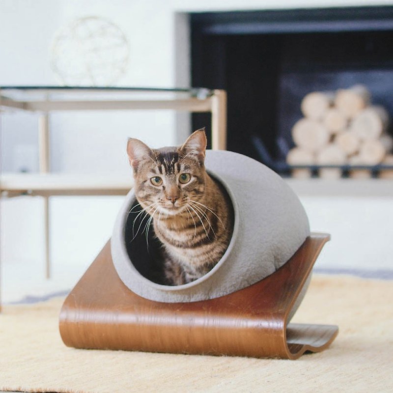 [Ready stock and quick shipment] Tuanzi Cat House Cat Necessary Cat Supplies Pet Supplies Cat Cat Nest - ที่นอนสัตว์ - เส้นใยสังเคราะห์ หลากหลายสี