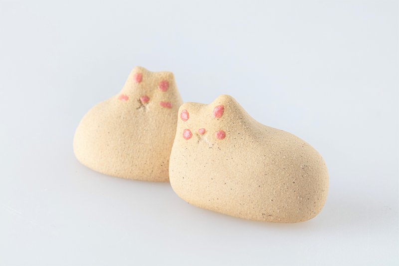 Cat is Liquid Series-Granulated Sugar Cat - Items for Display - Pottery White