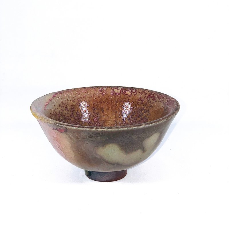 【唯一手作】柴燒小茶碗- 櫻 JC052 - 茶壺/茶杯/茶具 - 其他材質 