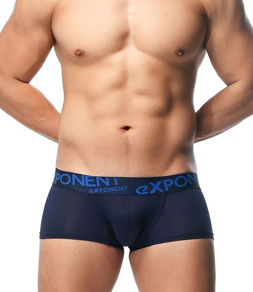 eXPONENT 體驗價 eMBRACE - Extreme Comfort 極致莫代爾四角褲-海軍藍