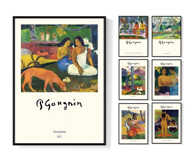 ゴーギャン油絵 複製画 送料無料 絵画 油彩画 油絵 模写ポール・ゴーギャン