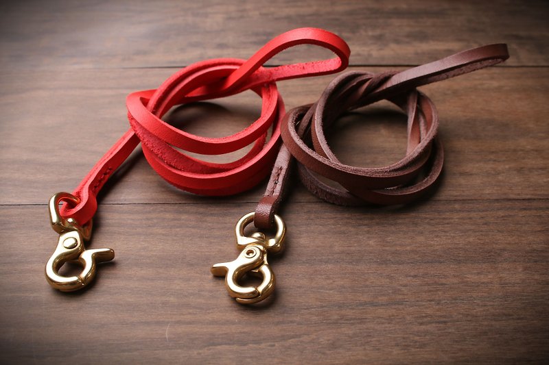 [NS handmade leather goods] ID cover sling, mobile phone camera long sling - อื่นๆ - หนังแท้ 