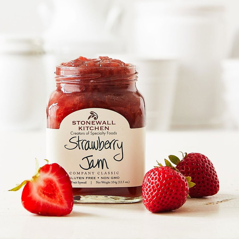 STONEWALL KITCHEN Strawberry Jam 347G (originally imported from the United States) - Jams & Spreads - Fresh Ingredients 