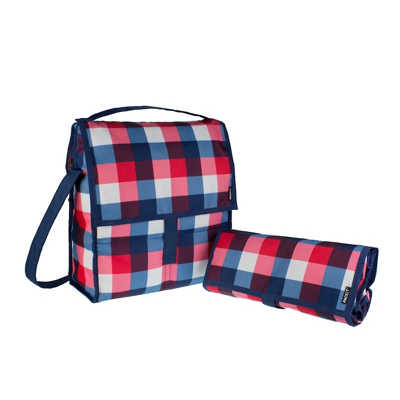 United States [PACKiT] Ice Cool Picnic Freezer Bag (English Grid) Ice Pack/Insulation Bag - Other - Other Materials 