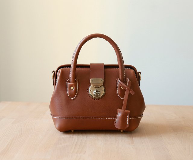 タンジェントスクール】 英国製 ダレス ドクターバッグ ハンドメイド