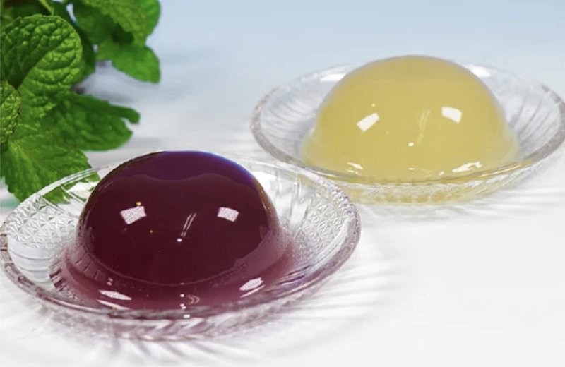 [Direct from Japan] WAKANA Okayama Shimizu White Peach, Pione Jelly 12 pieces_G-036 - เค้กและของหวาน - อาหารสด สีนำ้ตาล