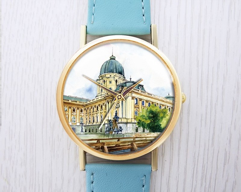 Hungary-Ladies' Watches/Men's Watches/Unisex Watches/Accessories【Special U Design】 - Women's Watches - Other Metals Blue