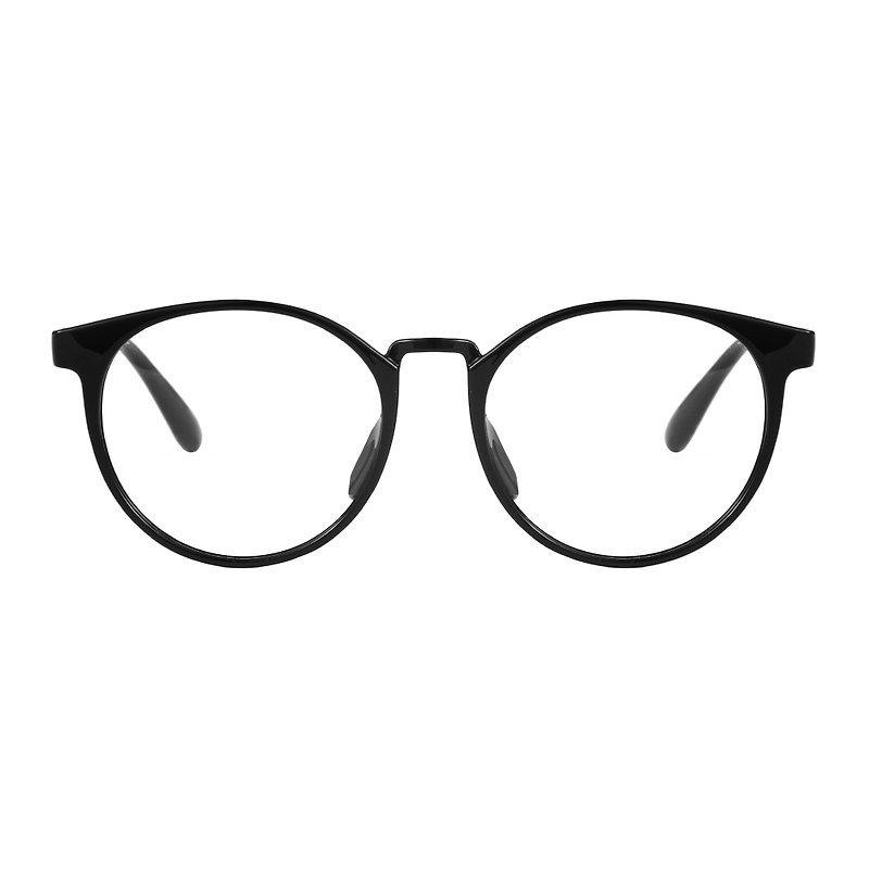 其他材質 眼鏡/眼鏡框 黑色 - 光學眼鏡 | MELLOW | 遠紅外線黑框