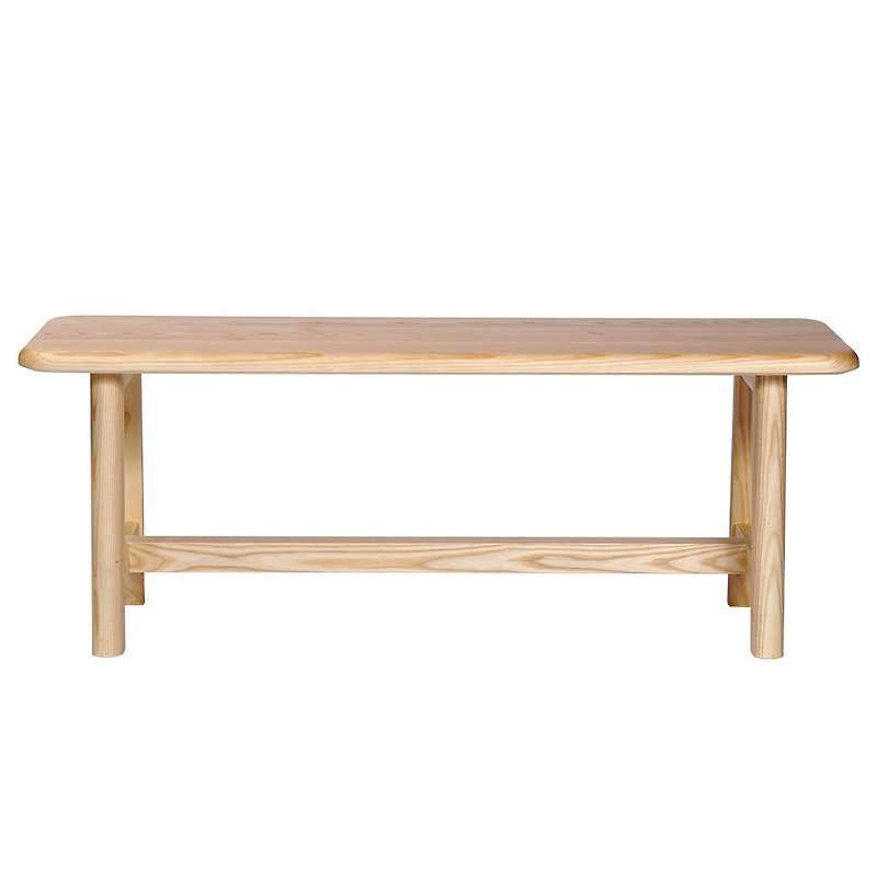 Floating Island Solid Wood Bench【Gebengen Series】WRCH014R - Chairs & Sofas - Wood 