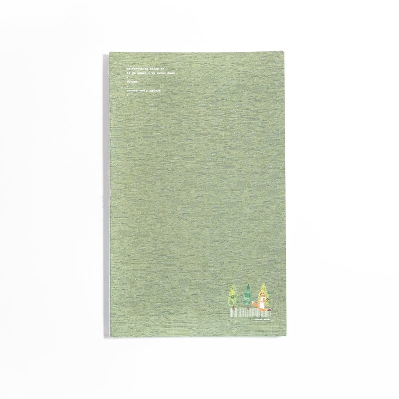 Green Hill Sage | Heavyweight Notebook - สมุดบันทึก/สมุดปฏิทิน - กระดาษ 