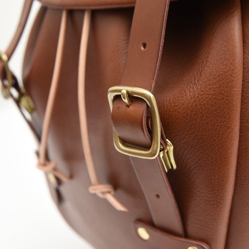 Japanese craftsman handmade leather classic double-button