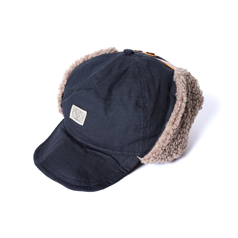 Boa Cap - 海軍藍 Navy - 帽子 - 棉．麻 