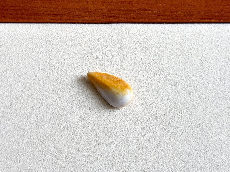 採礦 翡翠 天然黃翡 飾品鑲嵌件 (無孔) - 其他 - 玉石 