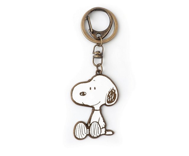 Snoopy and His Friends Keychain with Charms Woodstock Key Ring Gift