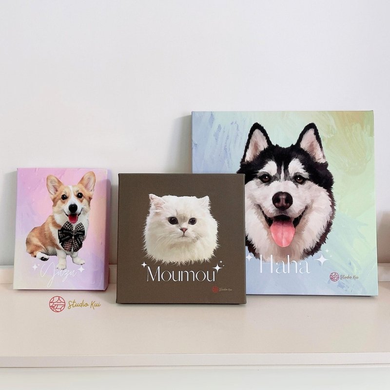 【Customized products】Customized/Customized according to drawings - Pet frameless paintings - กรอบรูป - วัสดุอื่นๆ 