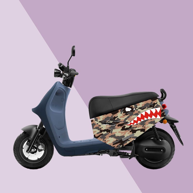 gogoro防刮車套-iD65 鯊魚橘 - 其他 - 聚酯纖維 