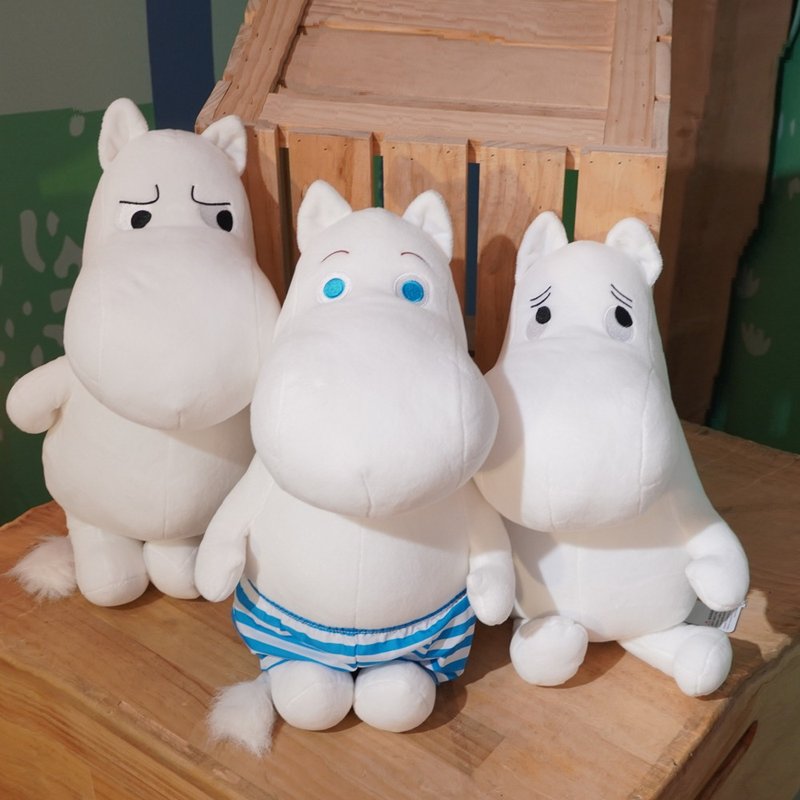 【MOOMIN】Authorization-Lurumi Moomin Doll (3 models in total) - ตุ๊กตา - ผ้าฝ้าย/ผ้าลินิน 