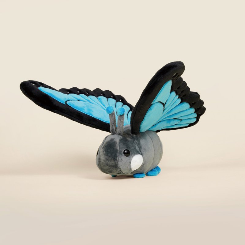 Bellzi | Morpho Butti 大藍閃蝶 - 公仔/玩偶 - 其他人造纖維 藍色