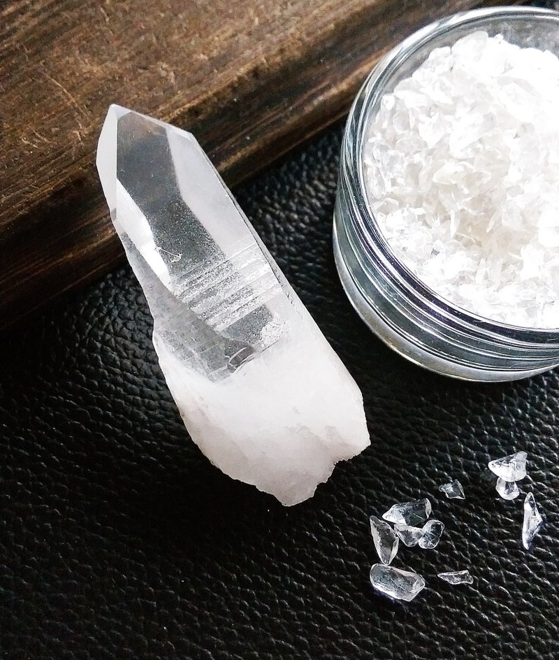 Lemurian Quartz 巴西產地 雷姆利亞水晶 白水晶 天然礦石 原礦 - 擺飾/家飾品 - 其他材質 