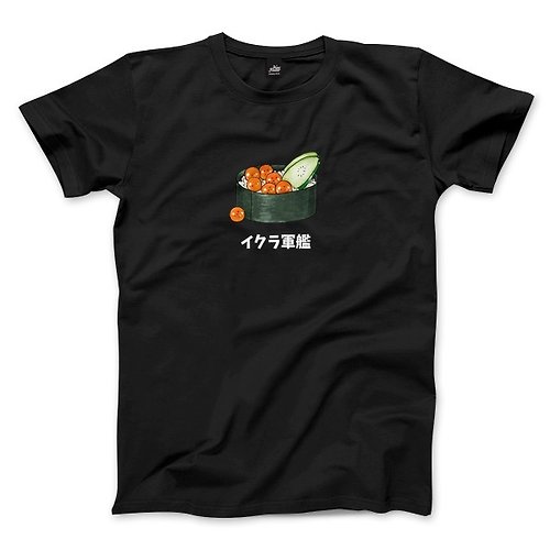 ViewFinder 鮭魚卵軍艦 - 黑 - 中性版T恤