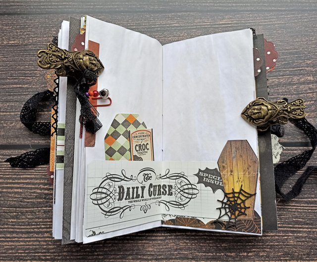★ジャンクジャーナル  junk journal ハロウィン★ 雑記帳 ★ hq720.jpg?sqp=-