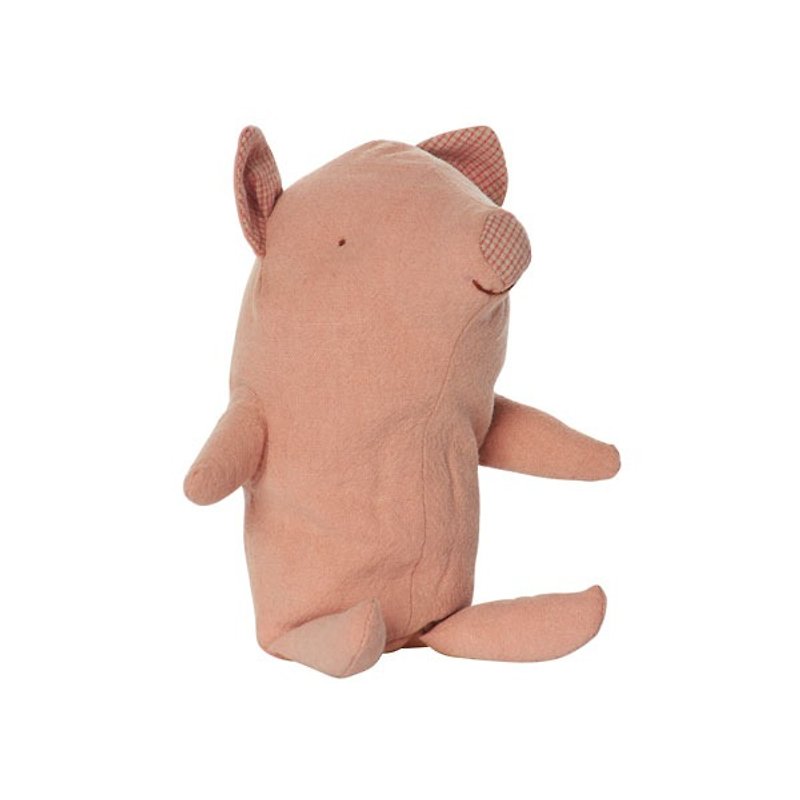 Truffles pig, baby - ตุ๊กตา - ผ้าฝ้าย/ผ้าลินิน สึชมพู